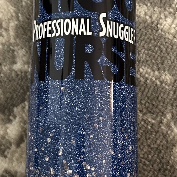 Handmade Stainless Steel Travel Cup NICU Nurse-Professional Snuggler 24oz (NEW) - Picture 2 of 4